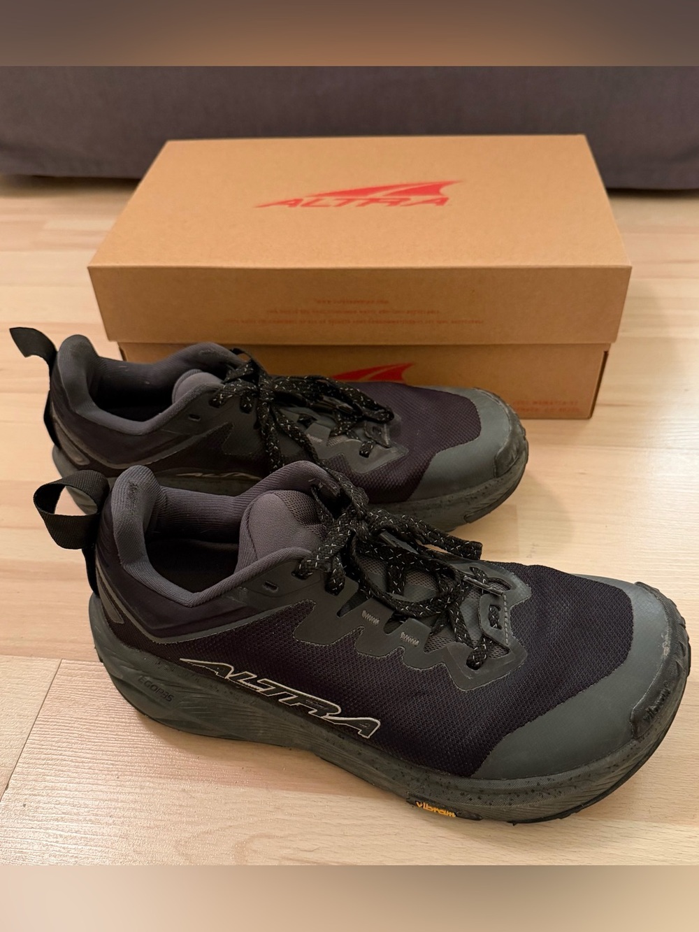 Altra Experience Wild 3+ Hiking Shoe Black Womens Size 8.5